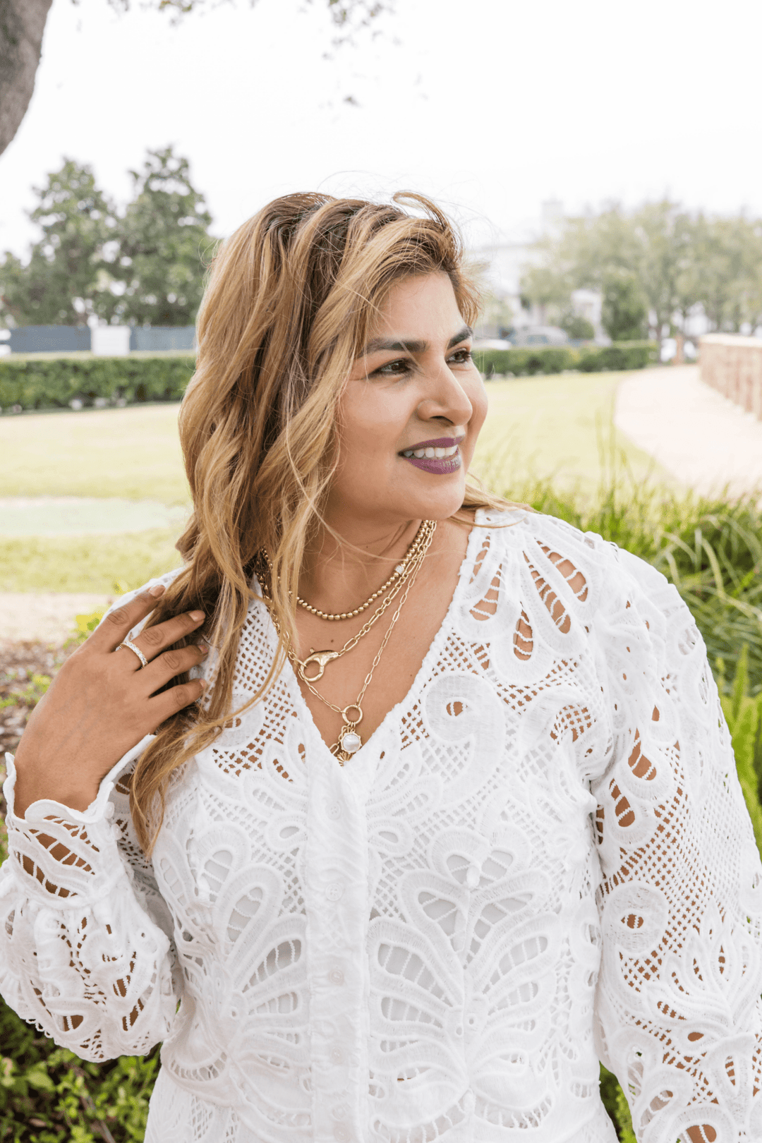 The Lace Whisper Top - Simply Polished Boutique