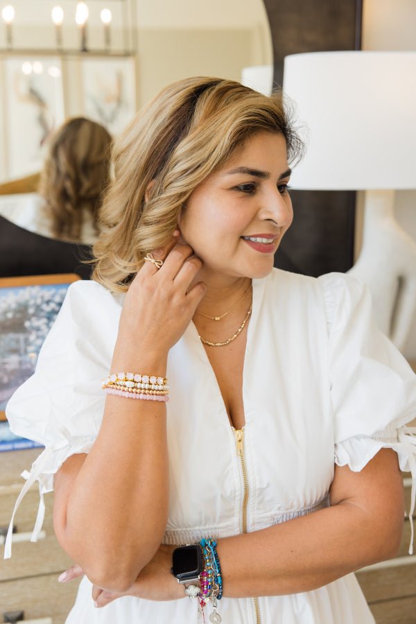 The Lila Scallop Zip Dress - Simply Polished Boutique