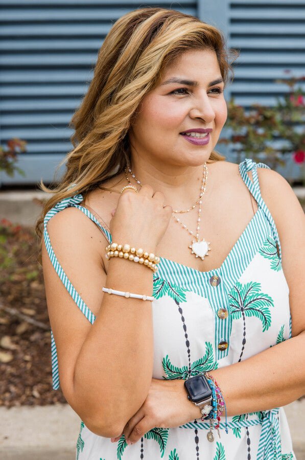 The Palm Haven Tropical Maxi Dress - Simply Polished Boutique
