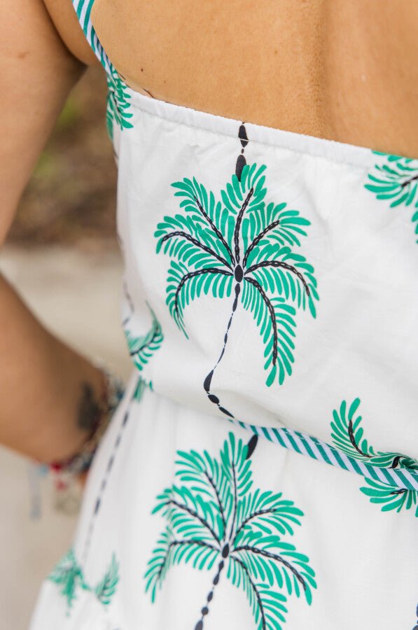 The Palm Haven Tropical Maxi Dress - Simply Polished Boutique