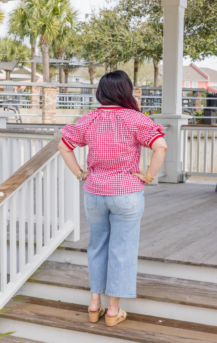 The Playful Picnic Top - Simply Polished Boutique