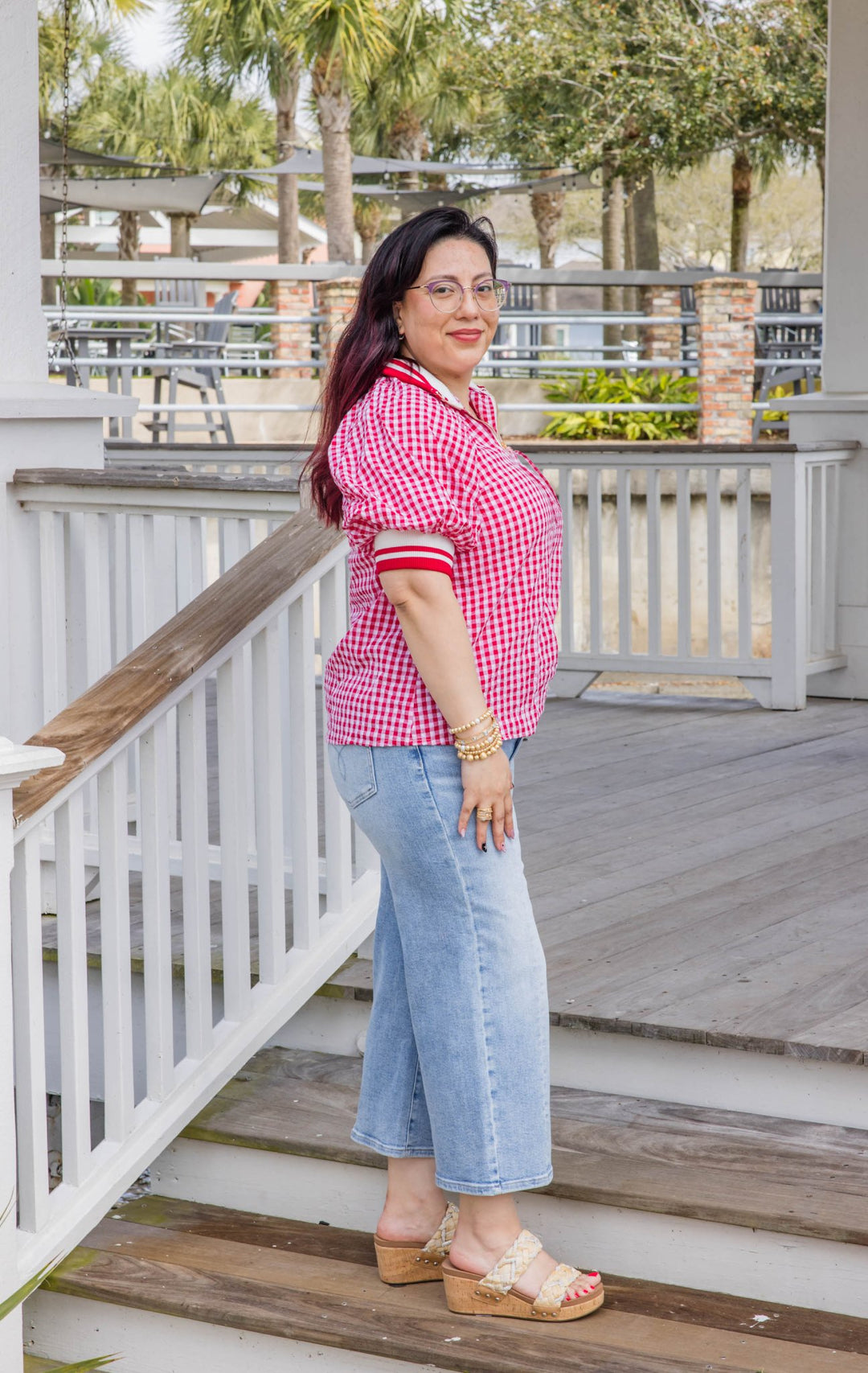 The Playful Picnic Top - Simply Polished Boutique
