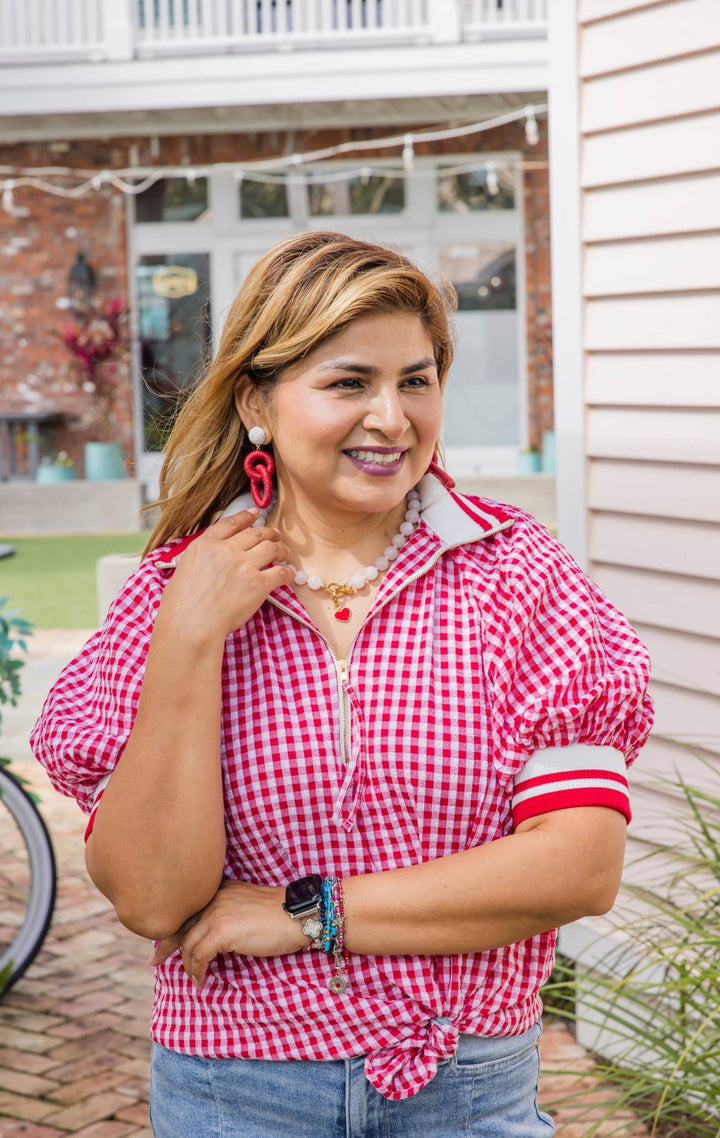 The Playful Picnic Top - Simply Polished Boutique