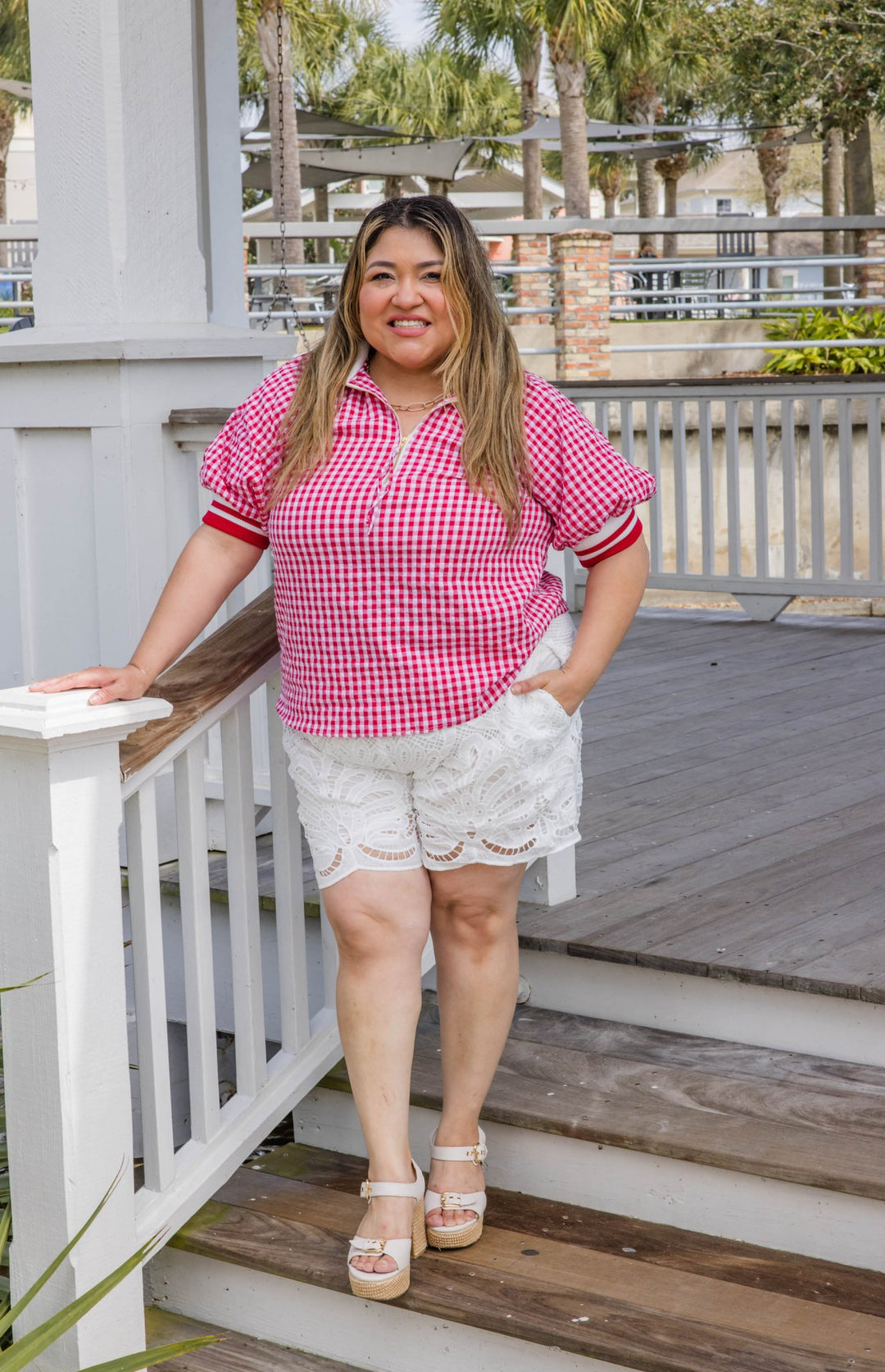 The Playful Picnic Top - Simply Polished Boutique