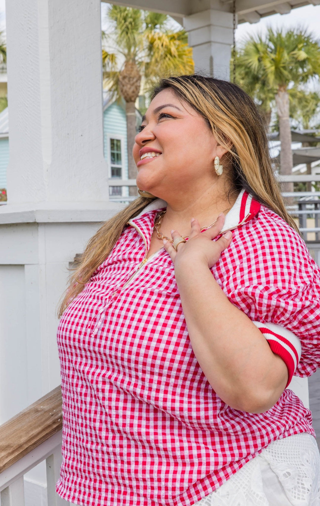 The Playful Picnic Top - Simply Polished Boutique