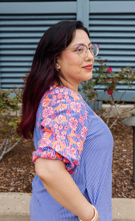 The Positano Stripe Dress - Simply Polished Boutique