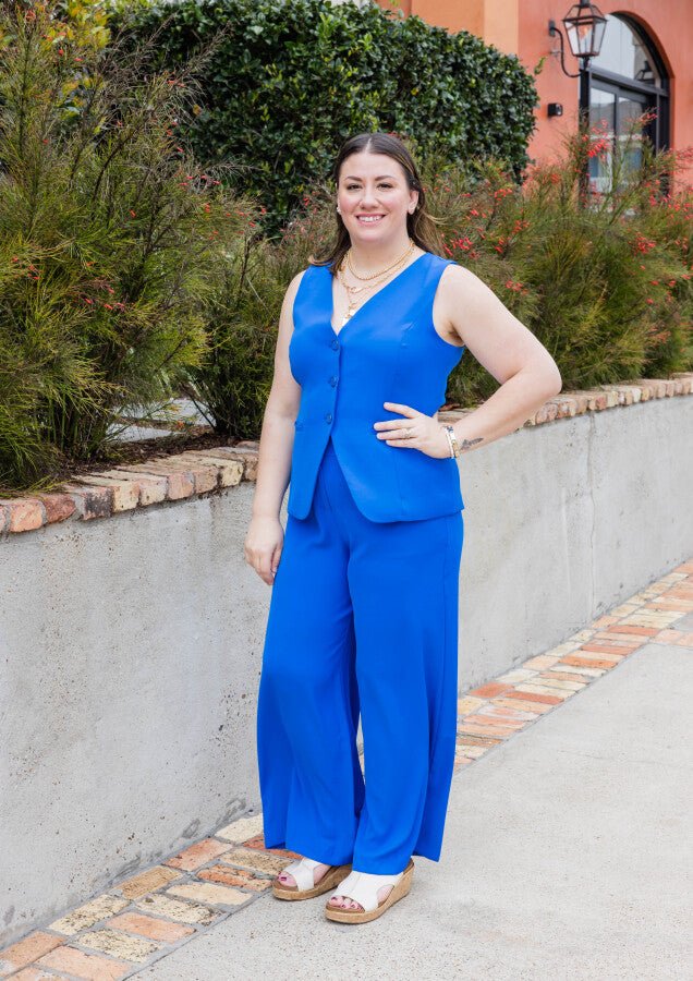 The Riviera Tailored Vest - Simply Polished Boutique