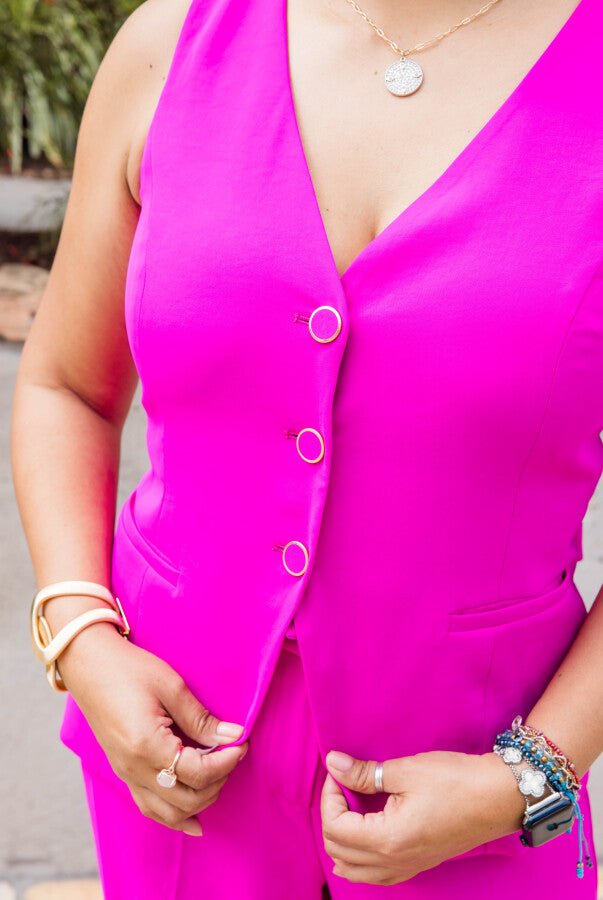 The Riviera Tailored Vest - Simply Polished Boutique