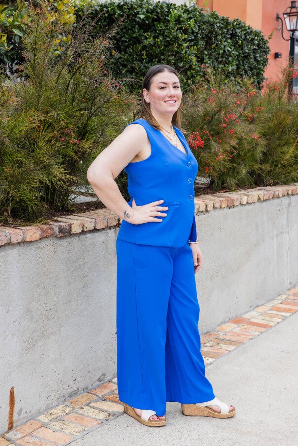 The Riviera Wide Leg Pants - Simply Polished Boutique