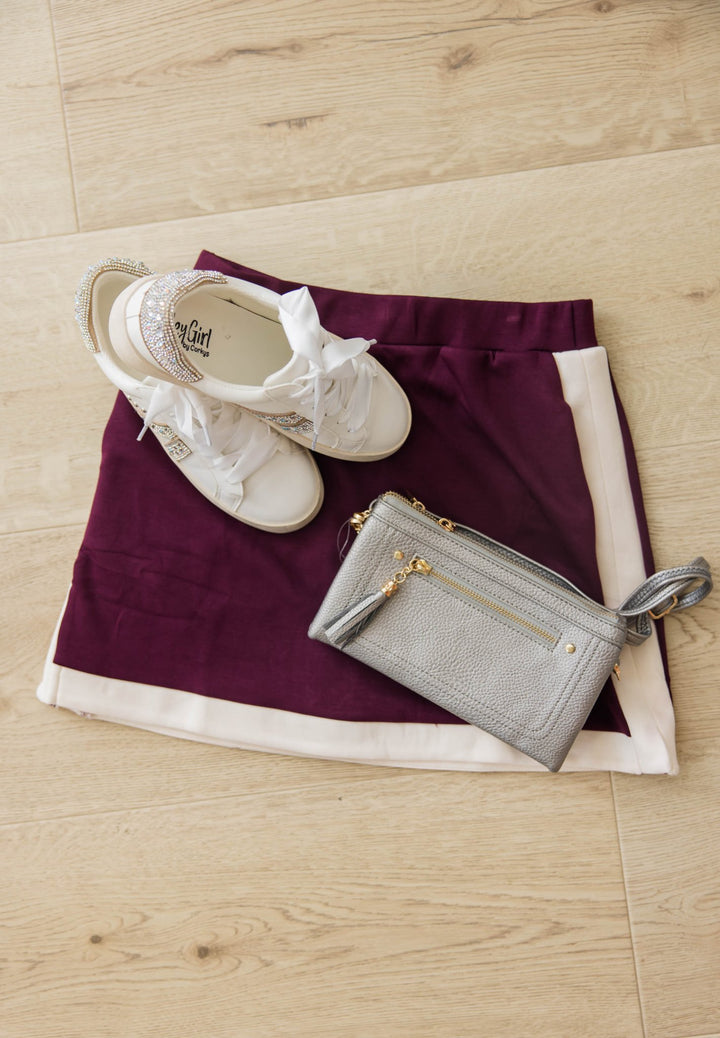 The Touchdown Chic Skorts - Simply Polished Boutique