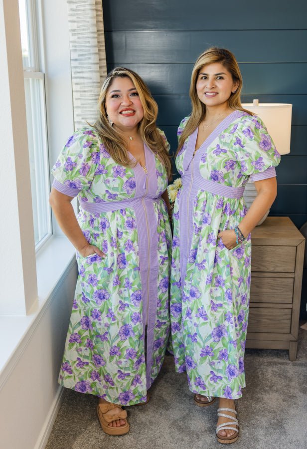 The Winslow Zip Front Dress - Simply Polished Boutique