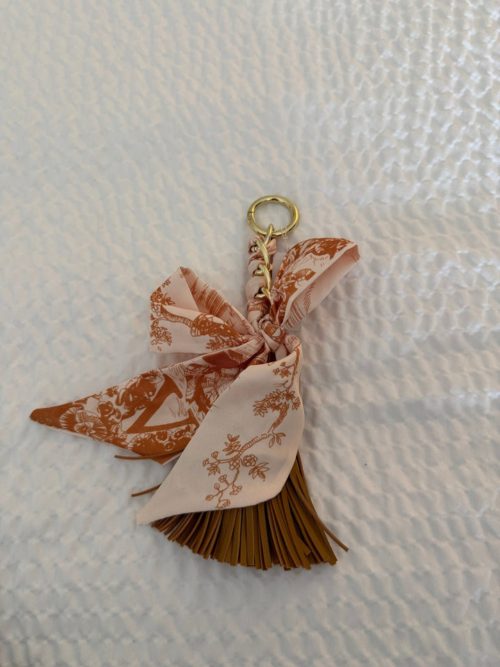 Twilly Tassel Keychain - Simply Polished Boutique