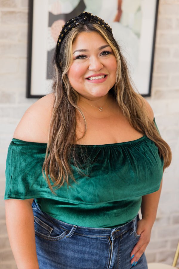 Velvet Allure Bodysuit - Simply Polished Boutique