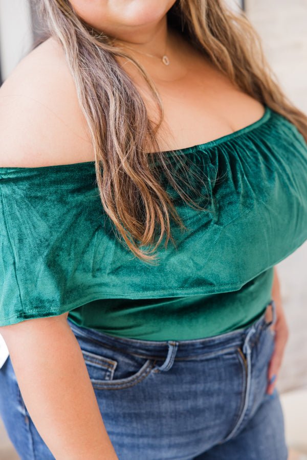 Velvet Allure Bodysuit - Simply Polished Boutique