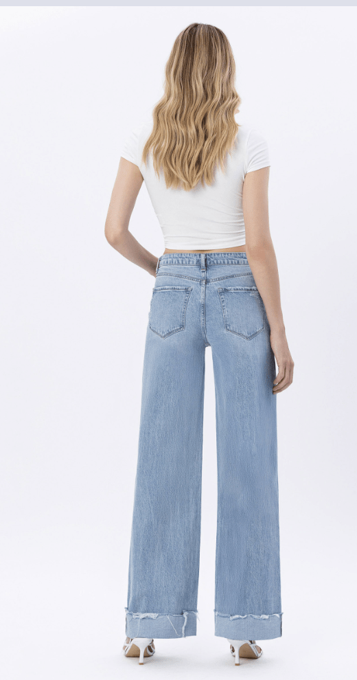 Vervet Super High Rise Baggy Jean - Simply Polished Boutique