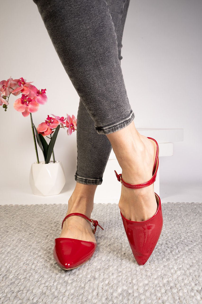 Wanna Grab Drinks Patent Flat by Corkys - Simply Polished Boutique