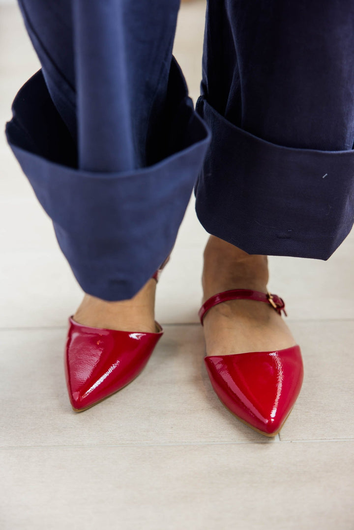 Wanna Grab Drinks Patent Flat by Corkys - Simply Polished Boutique