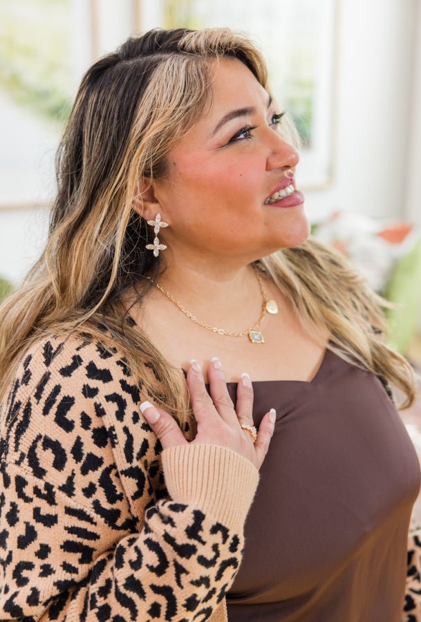 Wild Leopard Cardigan - Simply Polished Boutique