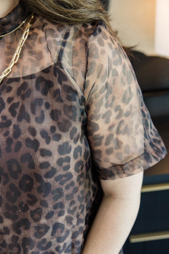 Wildly Polished Leopard Midi Dress - Simply Polished Boutique