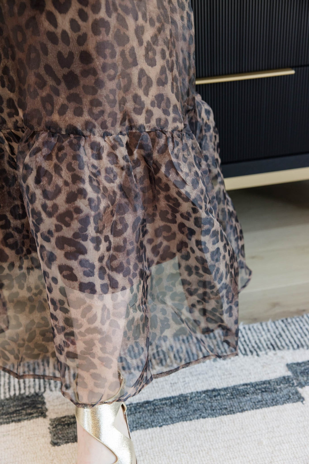 Wildly Polished Leopard Midi Dress - Simply Polished Boutique
