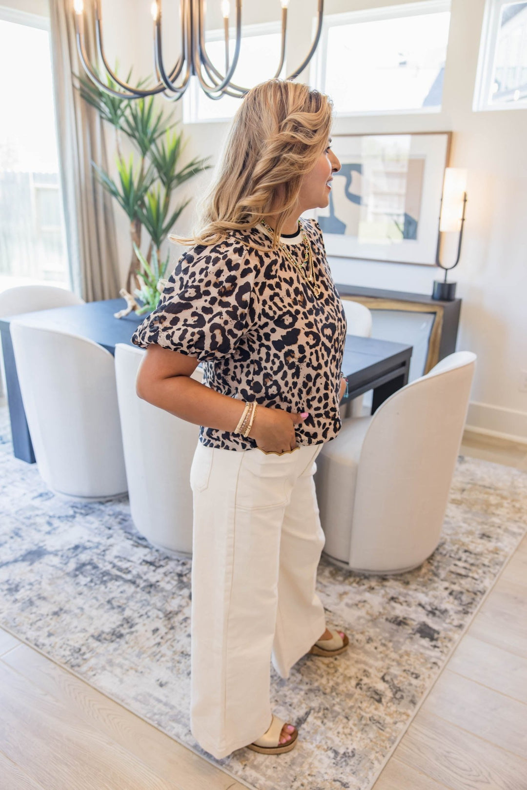 Wildly Polished Puff Sleeve Top - Simply Polished Boutique