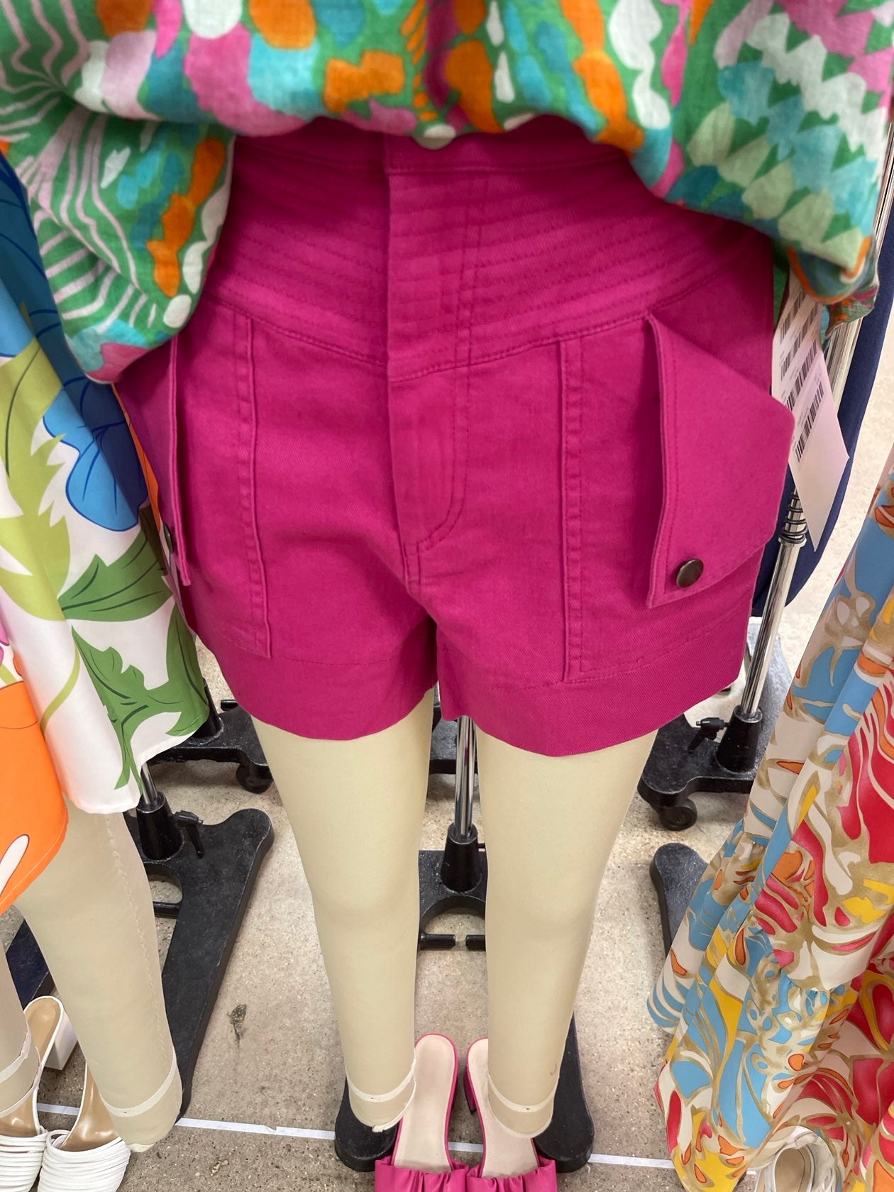 Fuchsia Fun Shorts - Simply Polished Boutique