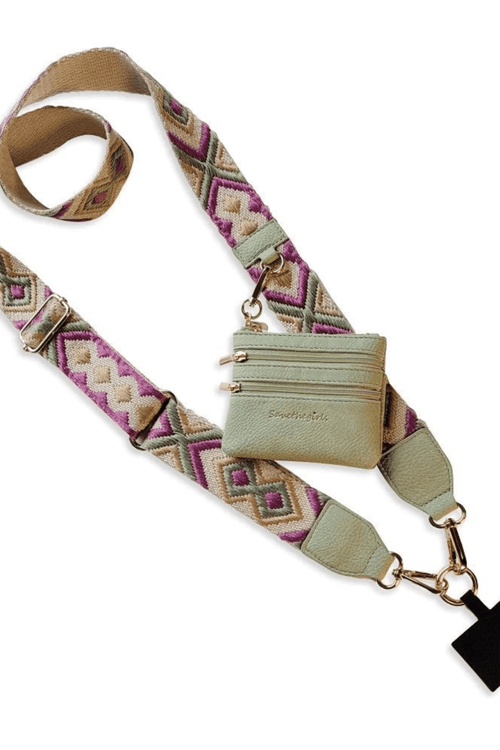 Clip & Go for your Phone - Pattern Strap - Simply Polished Boutique